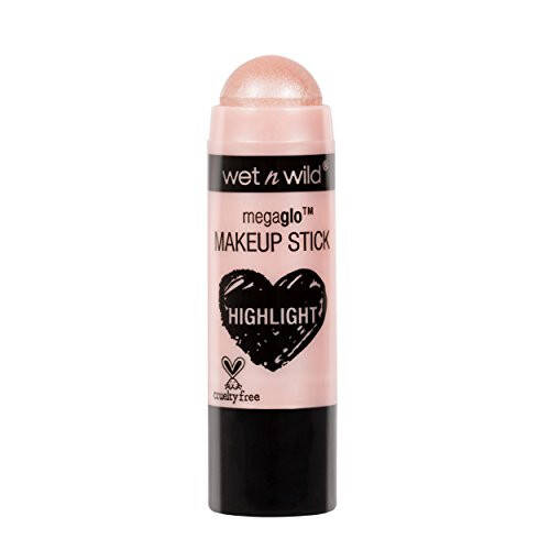 Wet n Wild MegaGlo Makeup Stick, Buildable Color, Versatile Use, Cruelty-Free & Vegan - When The Nude Strikes - 1