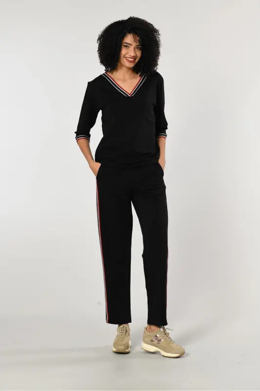 Weweus Black Tracksuit 207-Black - 1