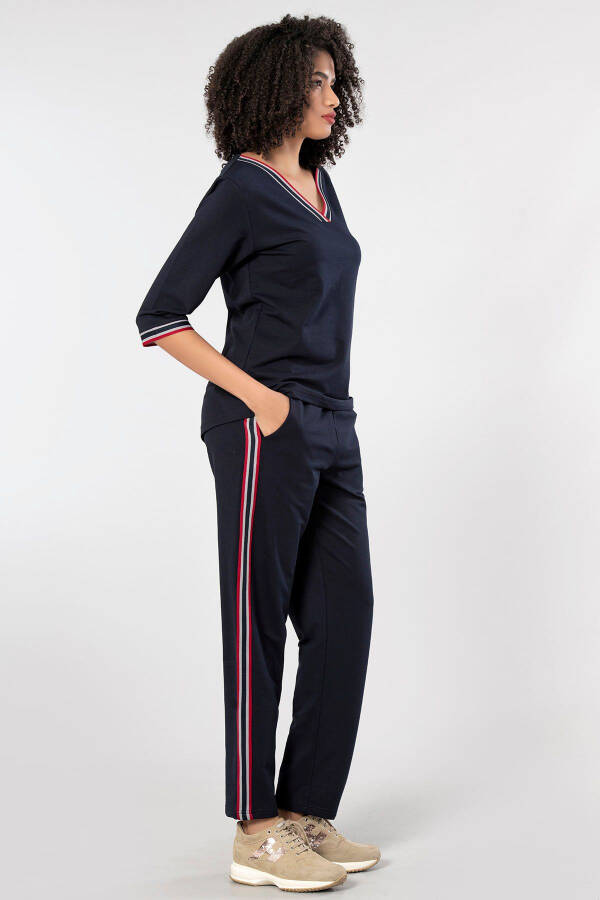 Weweus Ko'k Rangli Sport Kostyumi 207 - 4