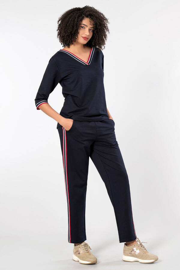 Weweus Ko'k Rangli Sport Kostyumi 207 - 5