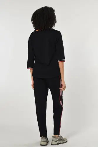 Weweus Qora Sport kostyumi 207-Qora - ERDEM İÇ GİYİM (1)