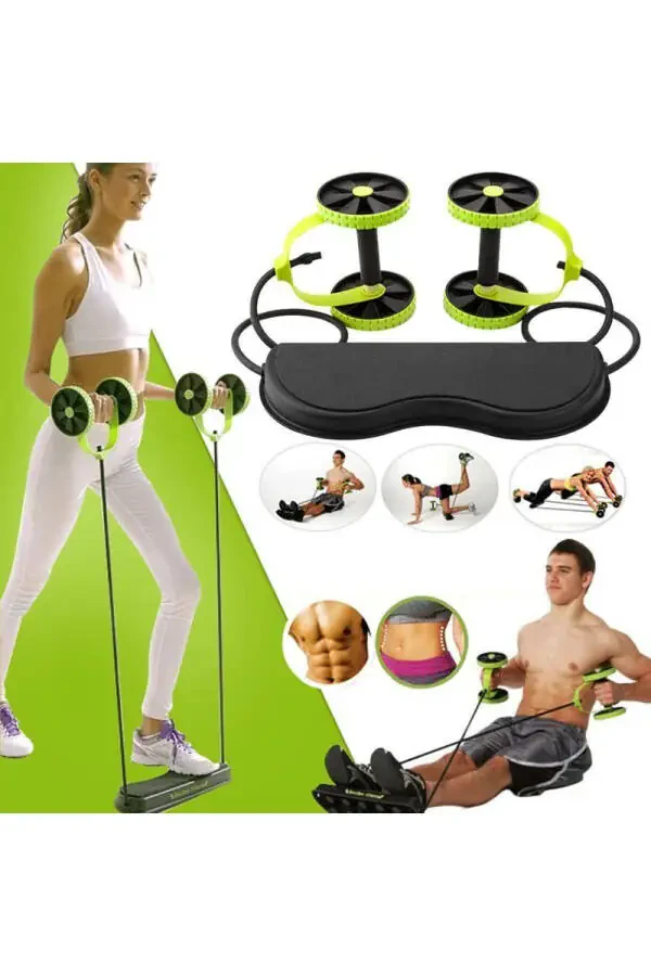 Wheeled Exercise Fitness Equipment - 1