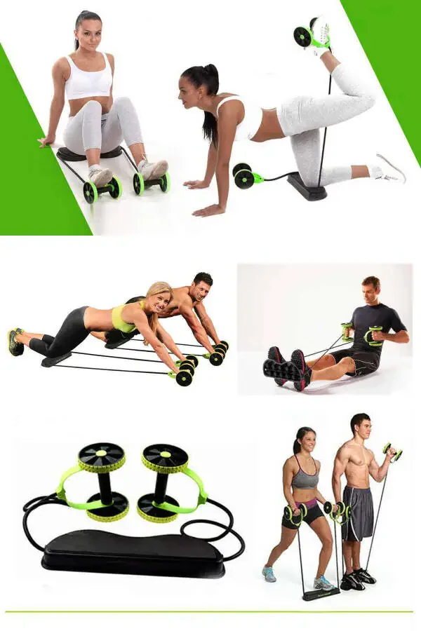 Wheeled Exercise Fitness Equipment - 2