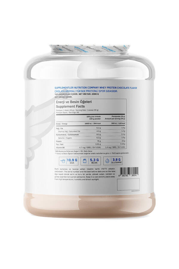 Whey Protein 2000 g - Chocolate - 3