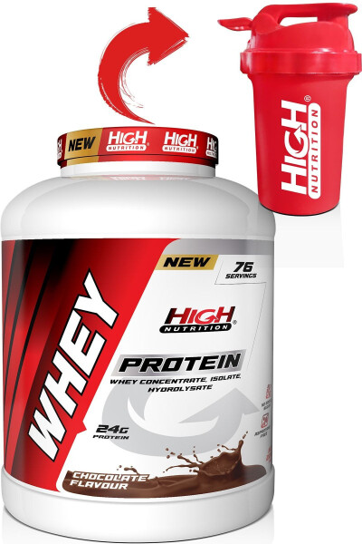 Whey Protein 2280 Gr Çikolata Aromalı Protein Tozu 24 Gram Protein - 1