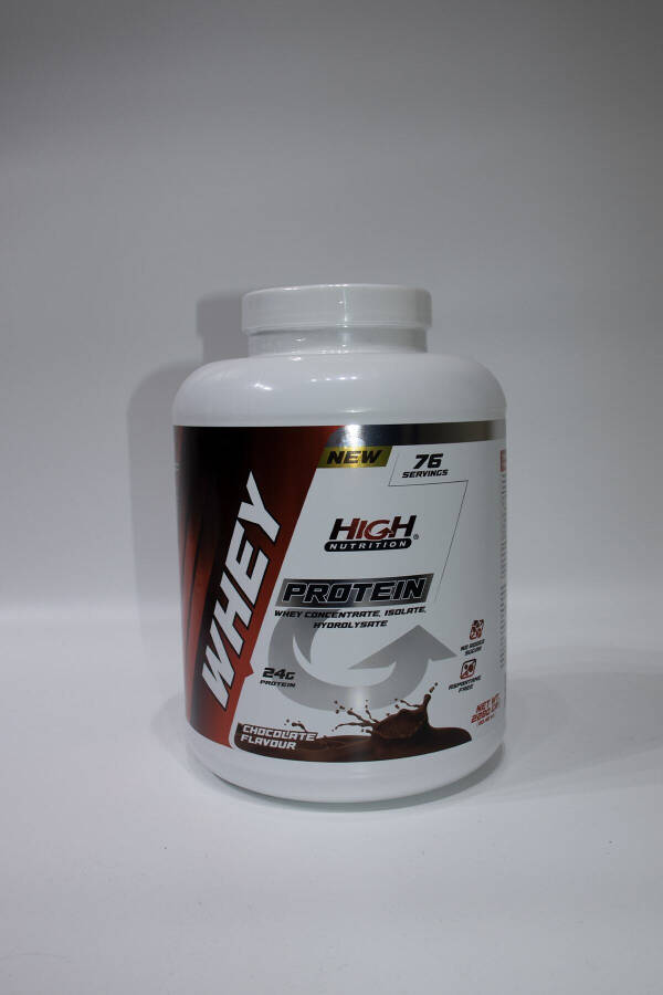 Whey Protein 2280 Gr Çikolata Aromalı Protein Tozu 24 Gram Protein - 6