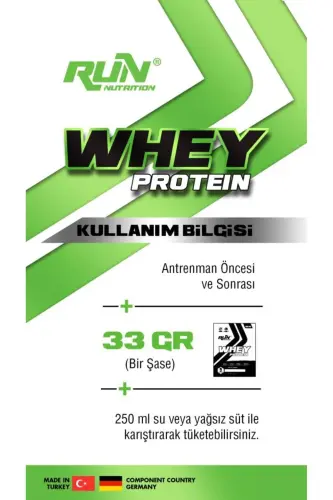 Whey Protein - 72 ta - 4 ta lazzat - 2376g - Sovg'a bilan - RUN NUTRITION (1)