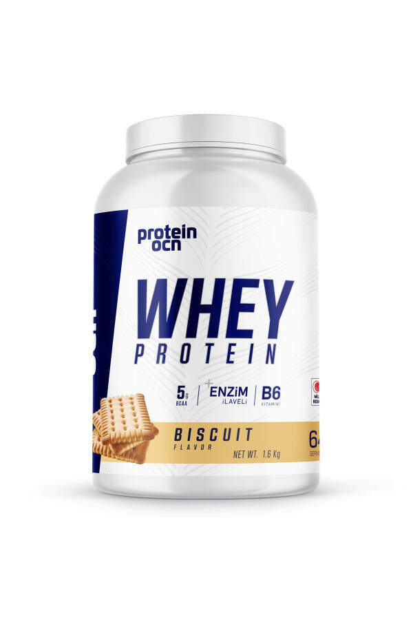 Whey Protein Bisküvi - 1.6 kg - 64 Servis - 1