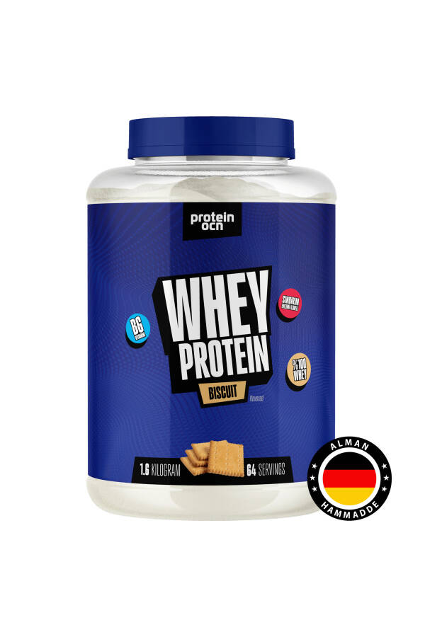 Whey Protein Bisküvi - 1.6 kg - 64 Servis - 2