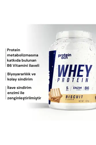 Whey Protein Cookies - 1.6 kg - 64 Servings - 1