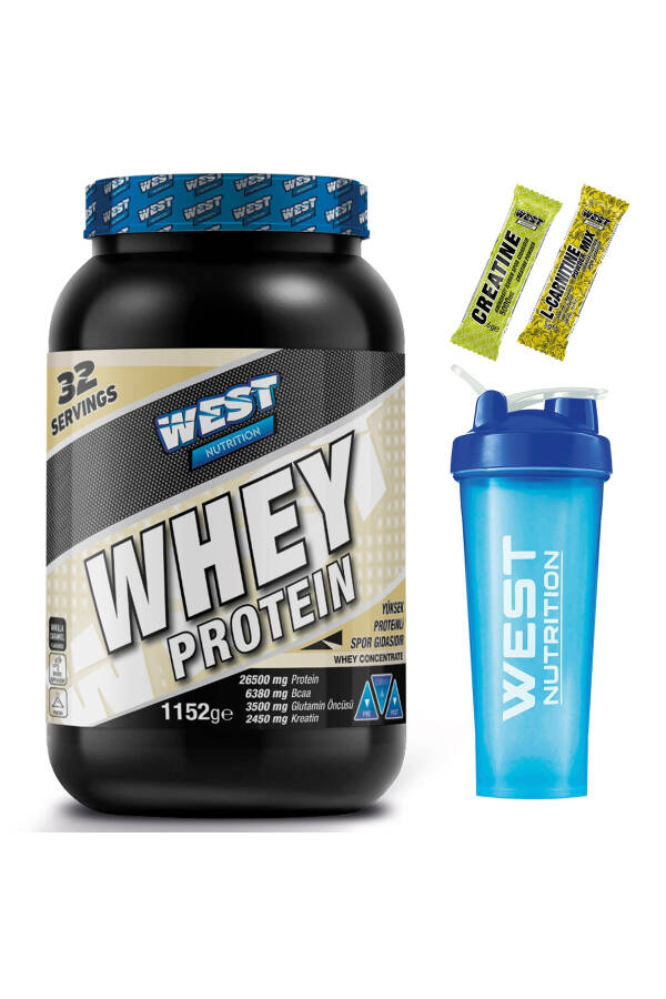 Whey Protein Powder 1200 g 40 Servings Vanilla & Caramel - 3