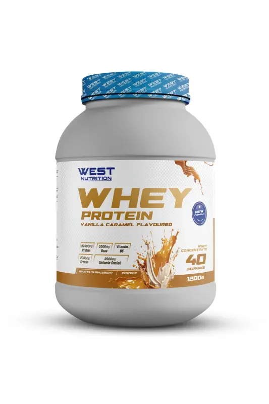 Whey Protein Tozu 1200 gr 40 Servis Vanilya & Karamel - 1