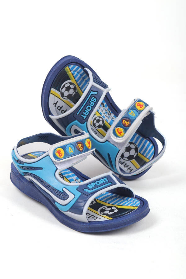 Whistle Blowing Baby Beach Pool Non-Slip Sandal Ddk01 - 4