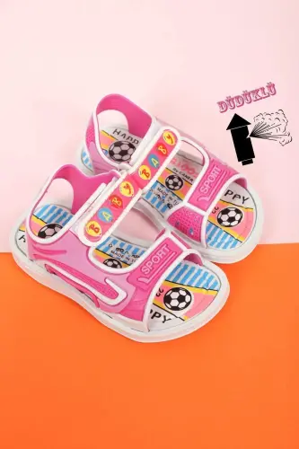 Whistle Blowing Baby Beach Pool Non-Slip Sandal Ddk01 