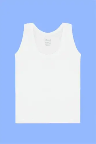 White 3-Pack Boys' Vest & Briefs Set - 6