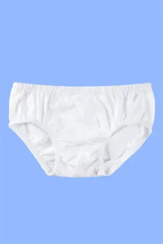 White 3-Pack Boys' Vest & Briefs Set - 5