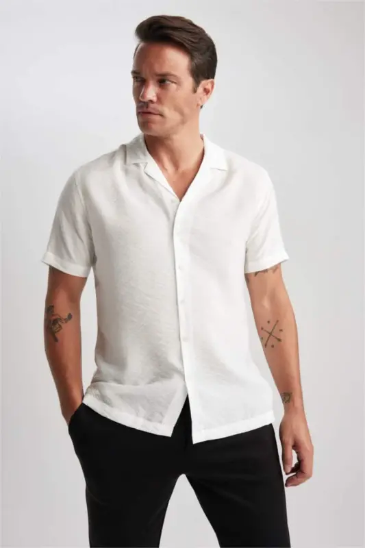White Aerobin Short Sleeve Polo - 4