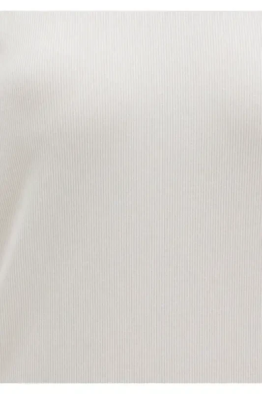 White Basic T-Shirt Slim Fit / Slim Fit 1612904-80 - 6