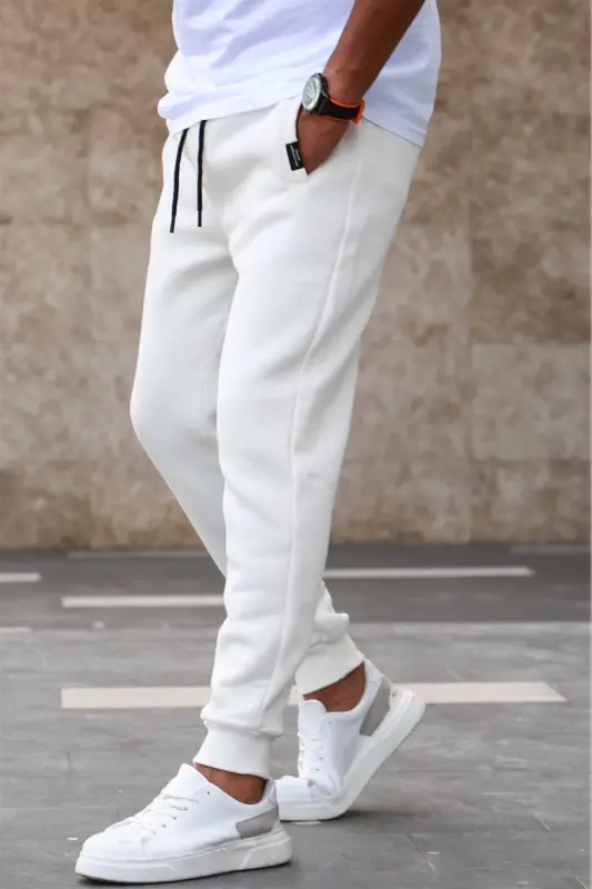 White Basic Tracksuit 4210-White - 2