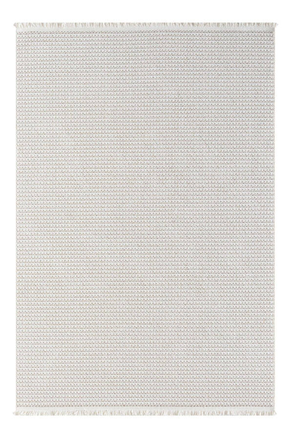 White Beige Soft Textured Rug Carpet Living Room Kitchen Corridor Runner Woven Machine Carpet 006 - 24