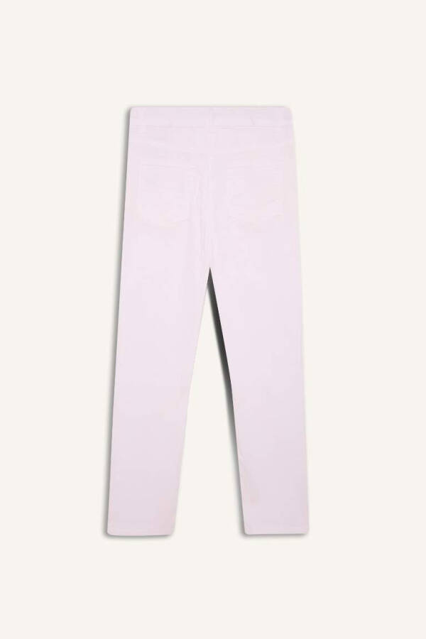 White Gabardine Trousers for Boys - 18