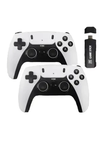 White Gc-08 20000 Classic Gaming Wireless Atari Retro Game Console - TORIMA (1)