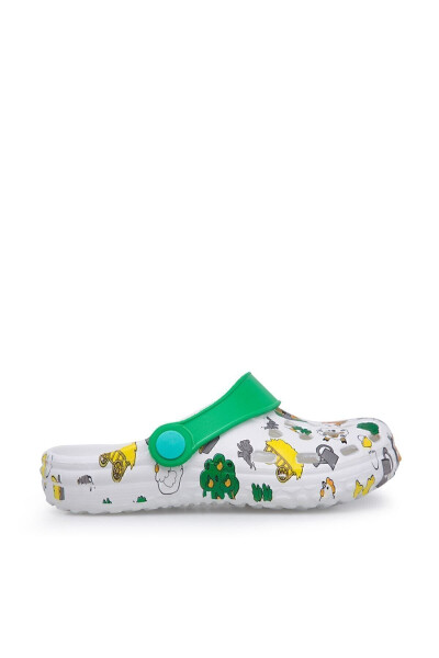 White Green Unisex Kids Sandal E009B025 - 6