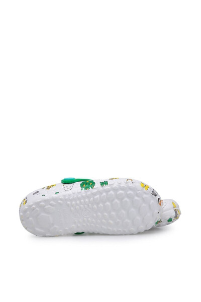 White Green Unisex Kids Sandal E009B025 - 9