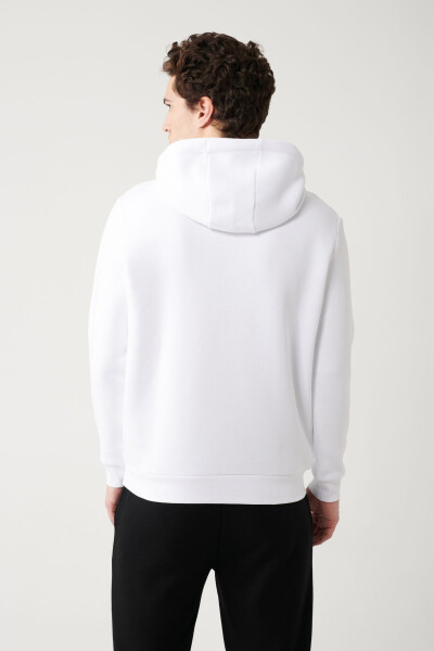 White Hooded Sweatshirt - 10