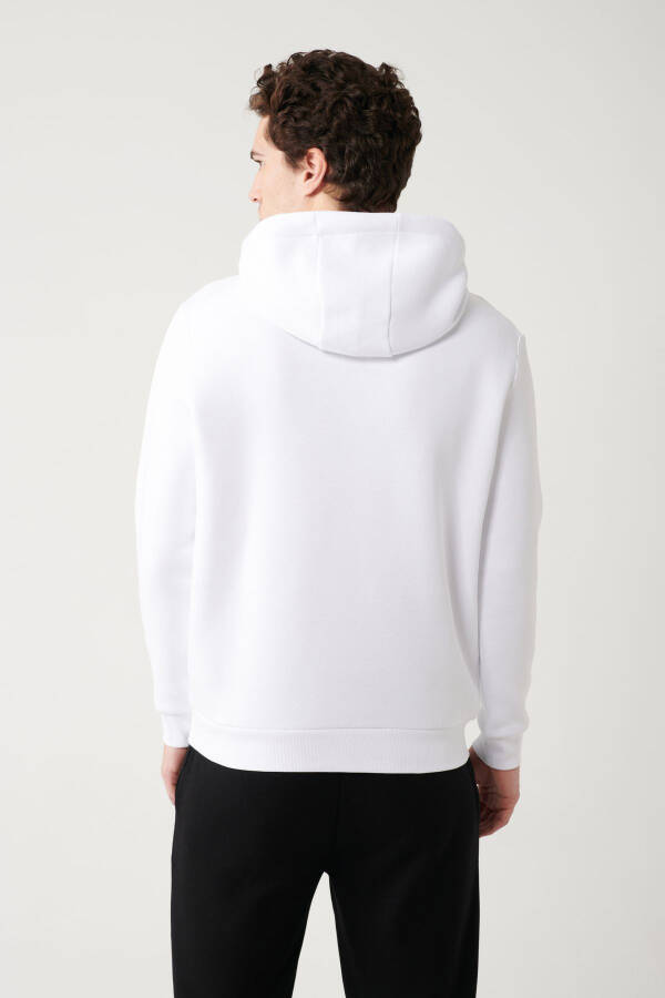 White Hooded Sweatshirt - 10