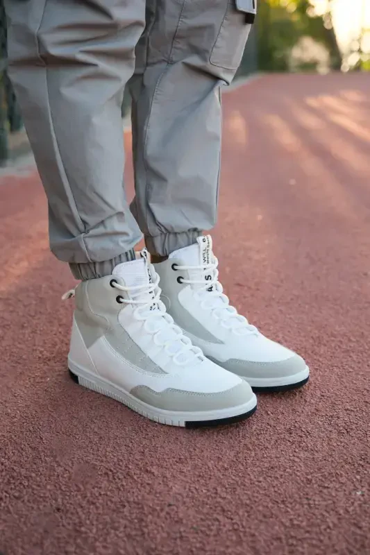 White Ice Men's Sneaker Boot 00122262-White Ice - RICCON