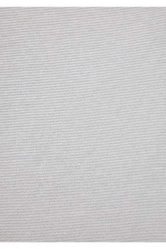 White Knitted Shirt Fitted / Slim Fit 021 - 6