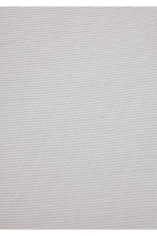 White Knitted Shirt Fitted / Slim Fit 021 - 6