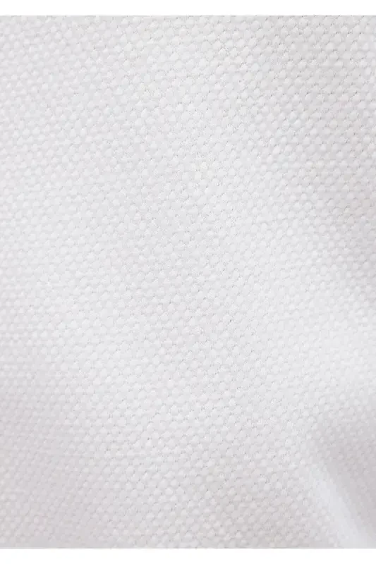 White Knitted Shirt Slim Fit / Narrow Cut 0211107-620 - 1