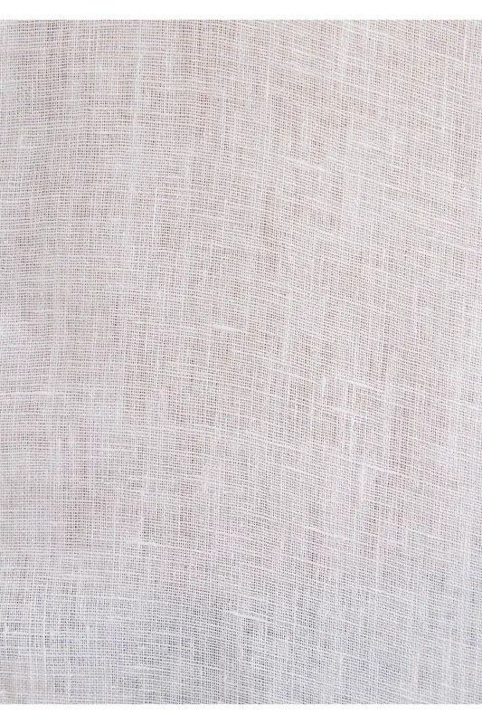 White Linen Shirt Slim Fit / Slim Fit 0211466-62 - 7