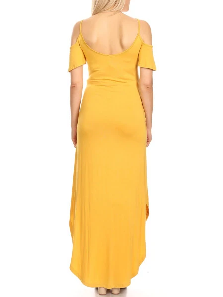 White Mark Women's Maternity Alexis Maxi Dress-Available in Plus Sizes- - WHITE MARK (1)