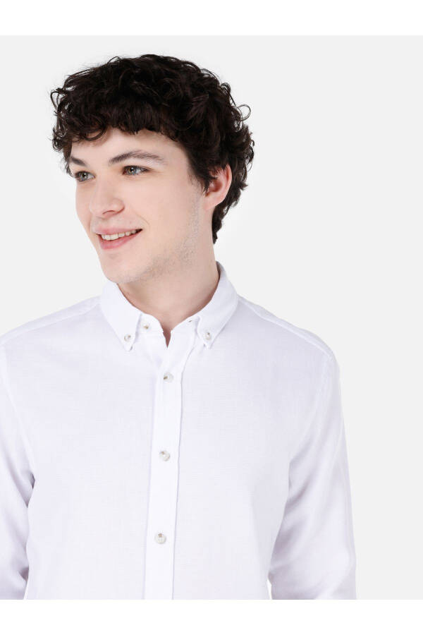 White men's shirt - 4