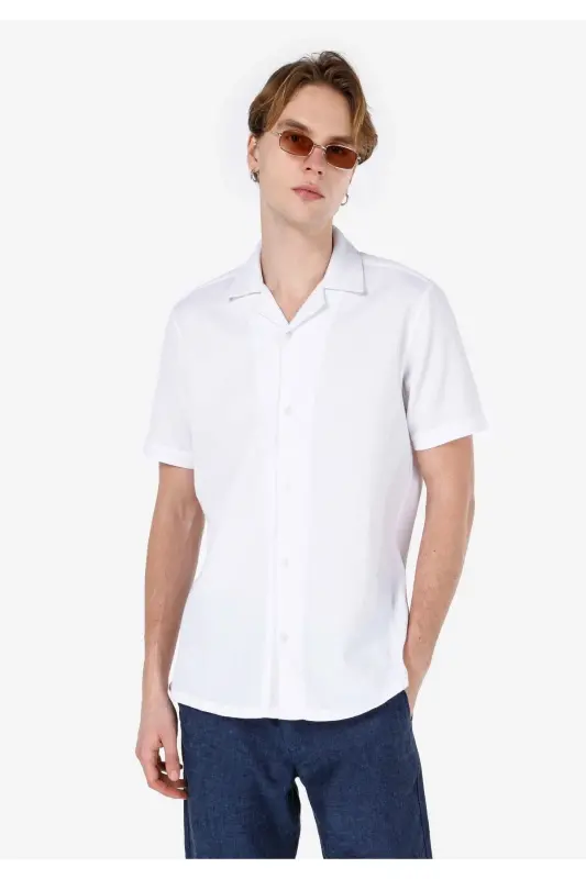 White men's shirt - 1