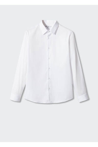 White Men's Shirt 47096327 - 3