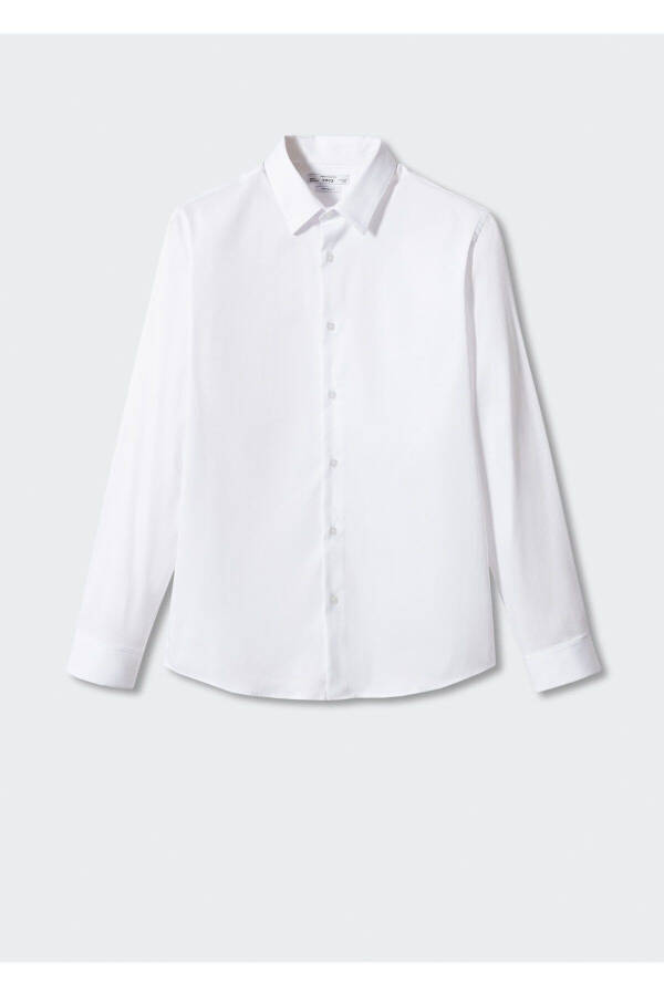 White Men's Shirt 47096327 - 3