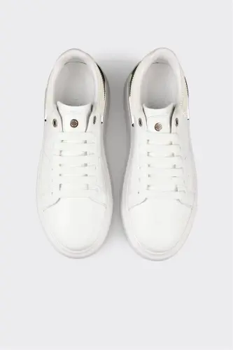 White Men's Sneakers - 4