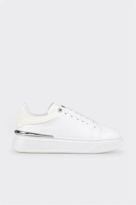 White Men's Sneakers - 1