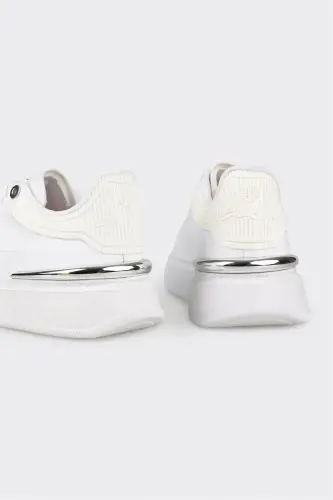 White Men's Sneakers - 5