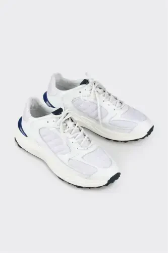 White Men's Sneakers - ELLE (1)