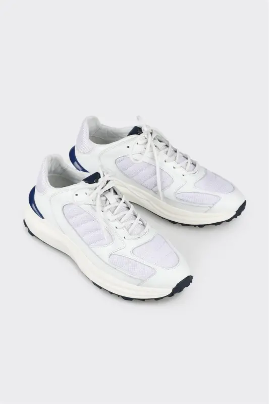 White Men's Sneakers - 2