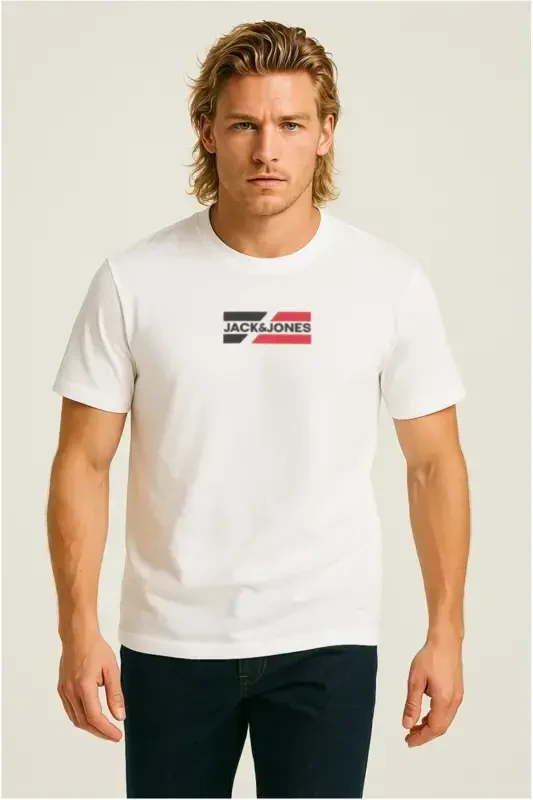 White Men's T-Shirt - 4