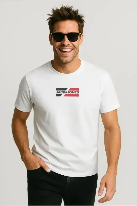 White Men's T-Shirt - 5