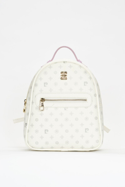 White Monogram Women's Backpack 05PO22Y1541 - 2