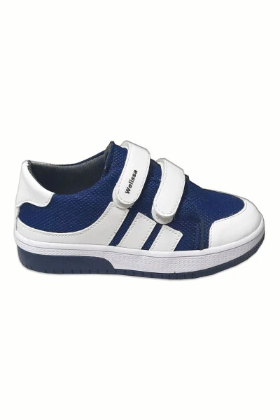 White Navy Anorak Kids' Sport Shoes - Modazone (1)