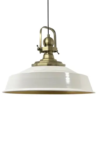 White Noble Single Chandelier Antique Head Retro Pendant Lamp Restaurant Cafe Hall Chandeliers - 5